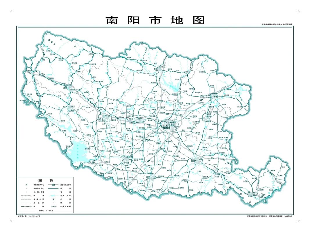 南阳市地图