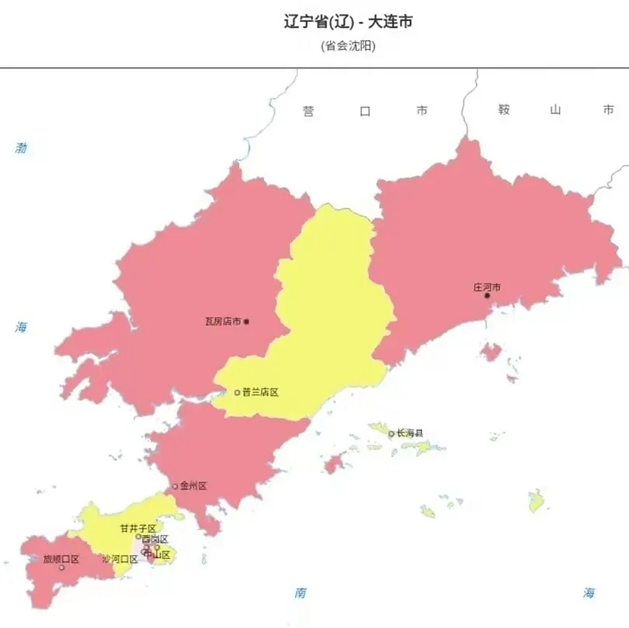 大连市地图