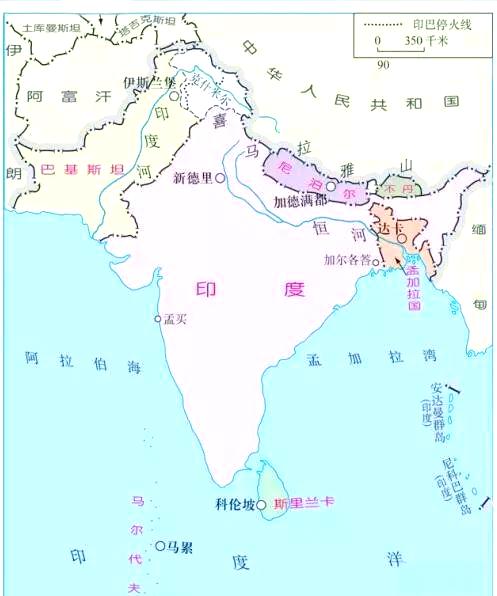 孟加拉国地图