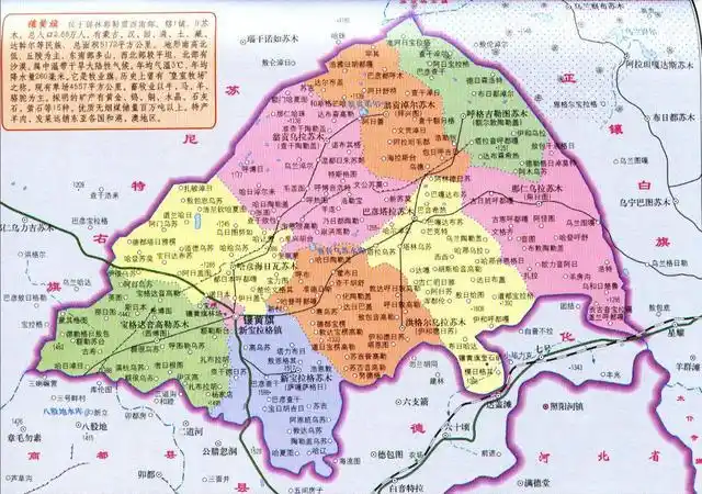 锡林郭勒盟地图