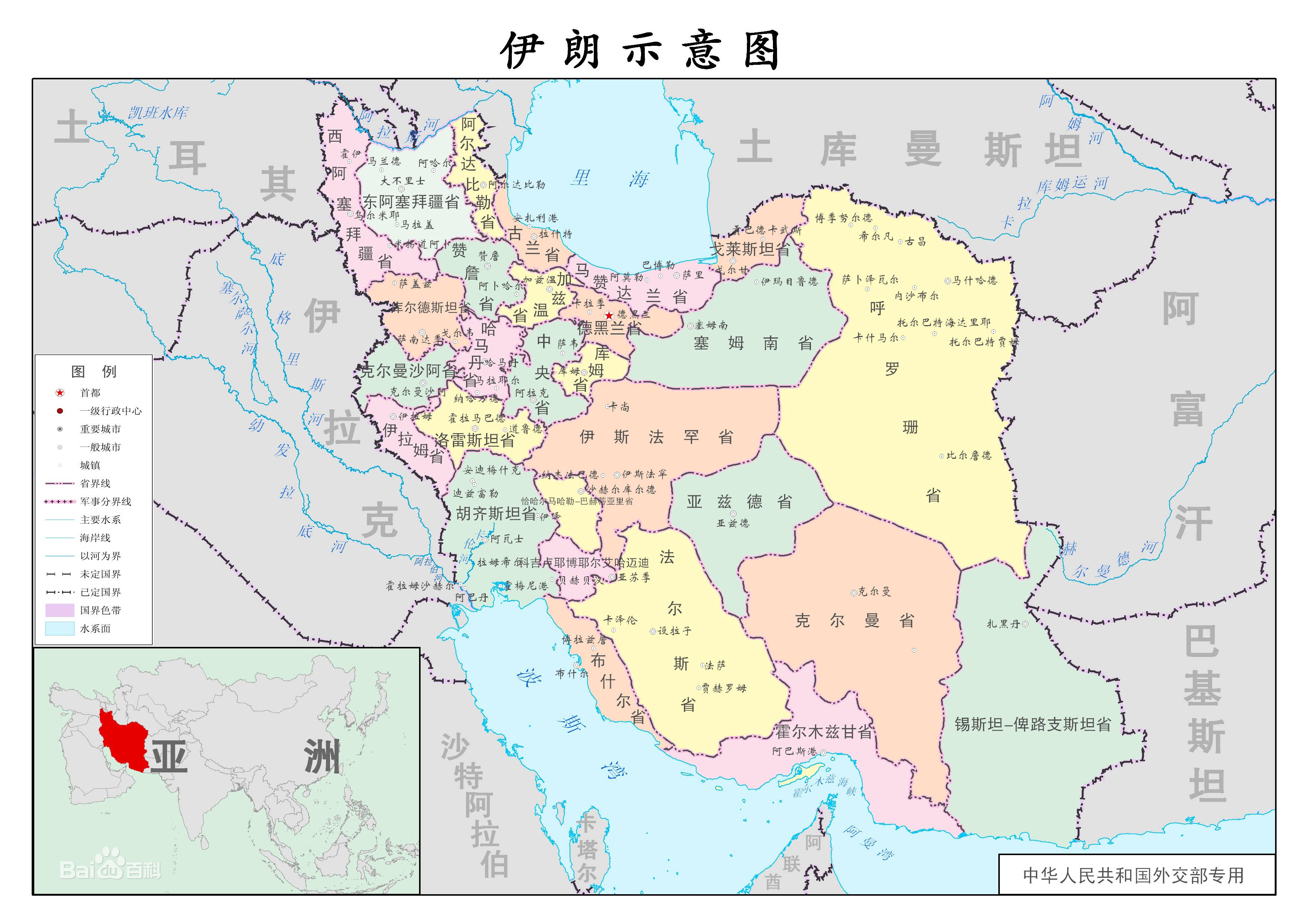 叙利亚地图