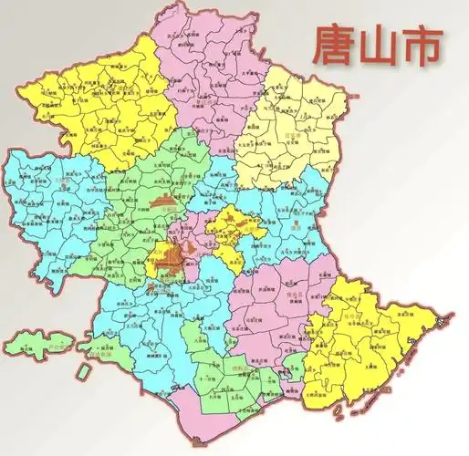 唐山市地图
