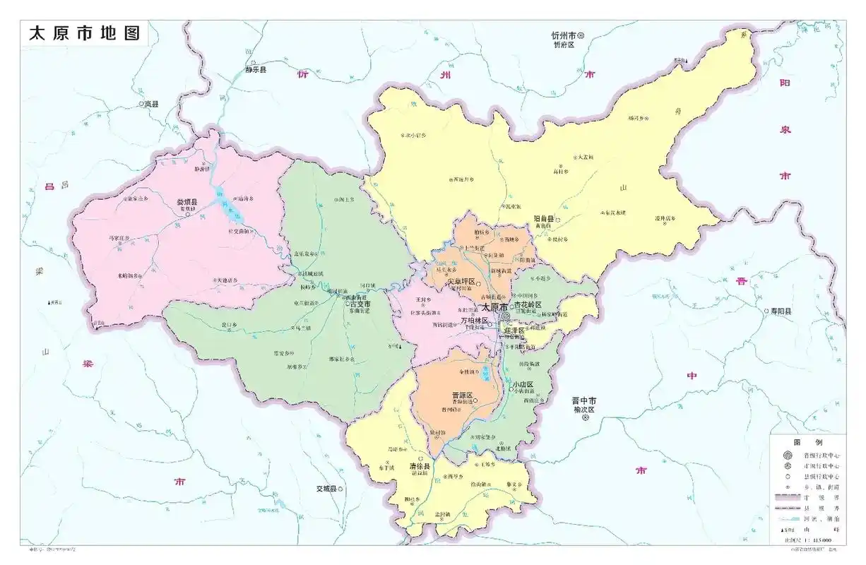太原市地图