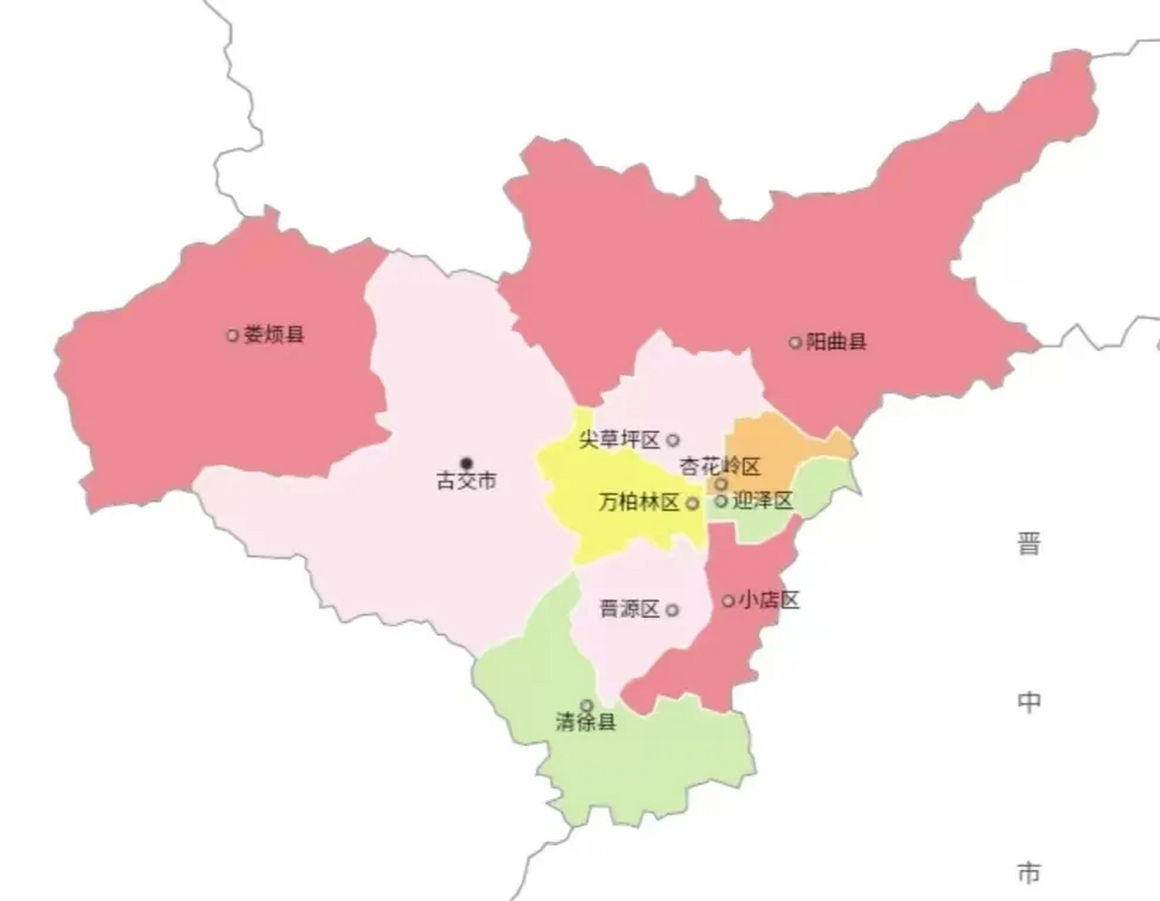 太原市地图