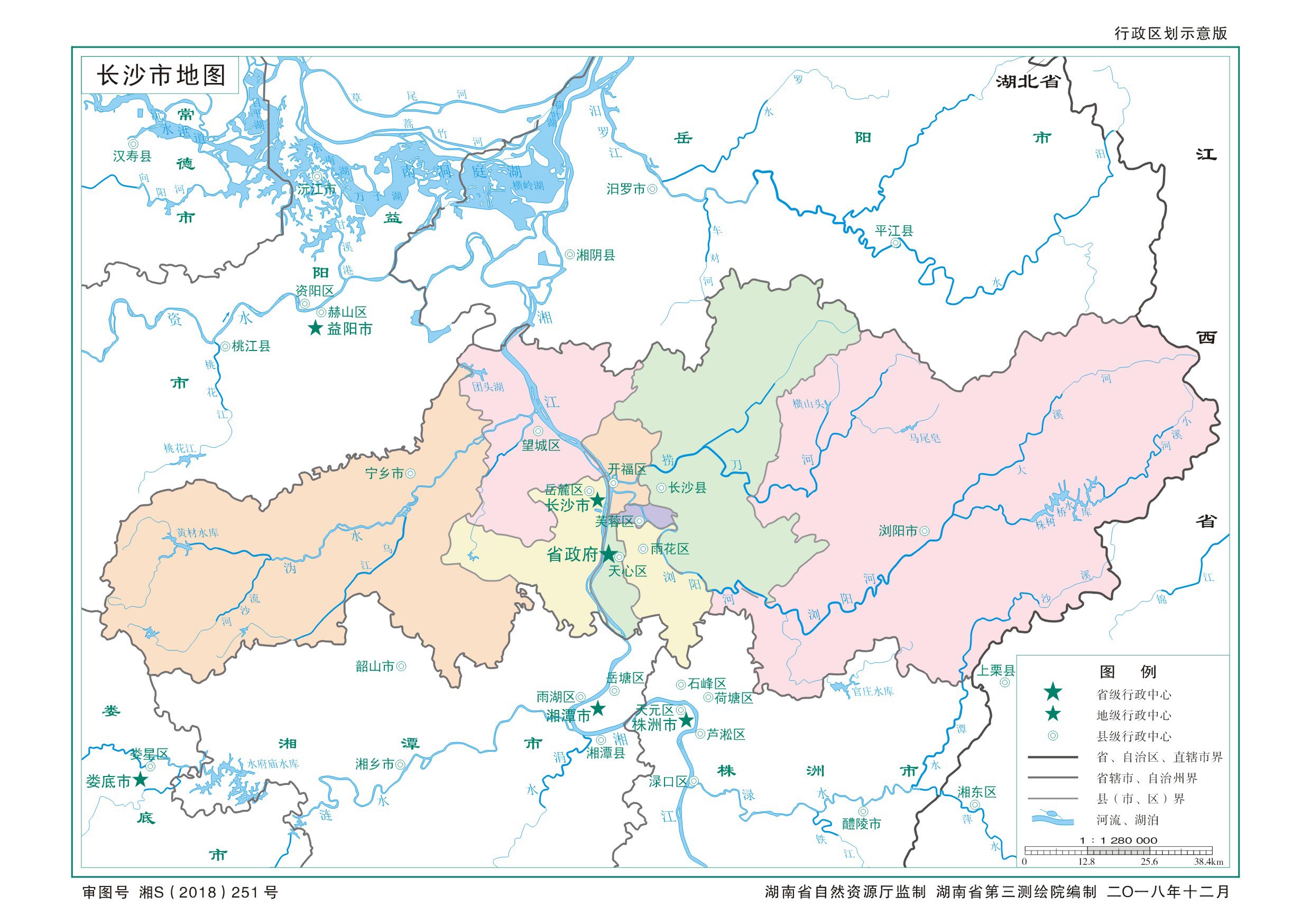 长沙市地图