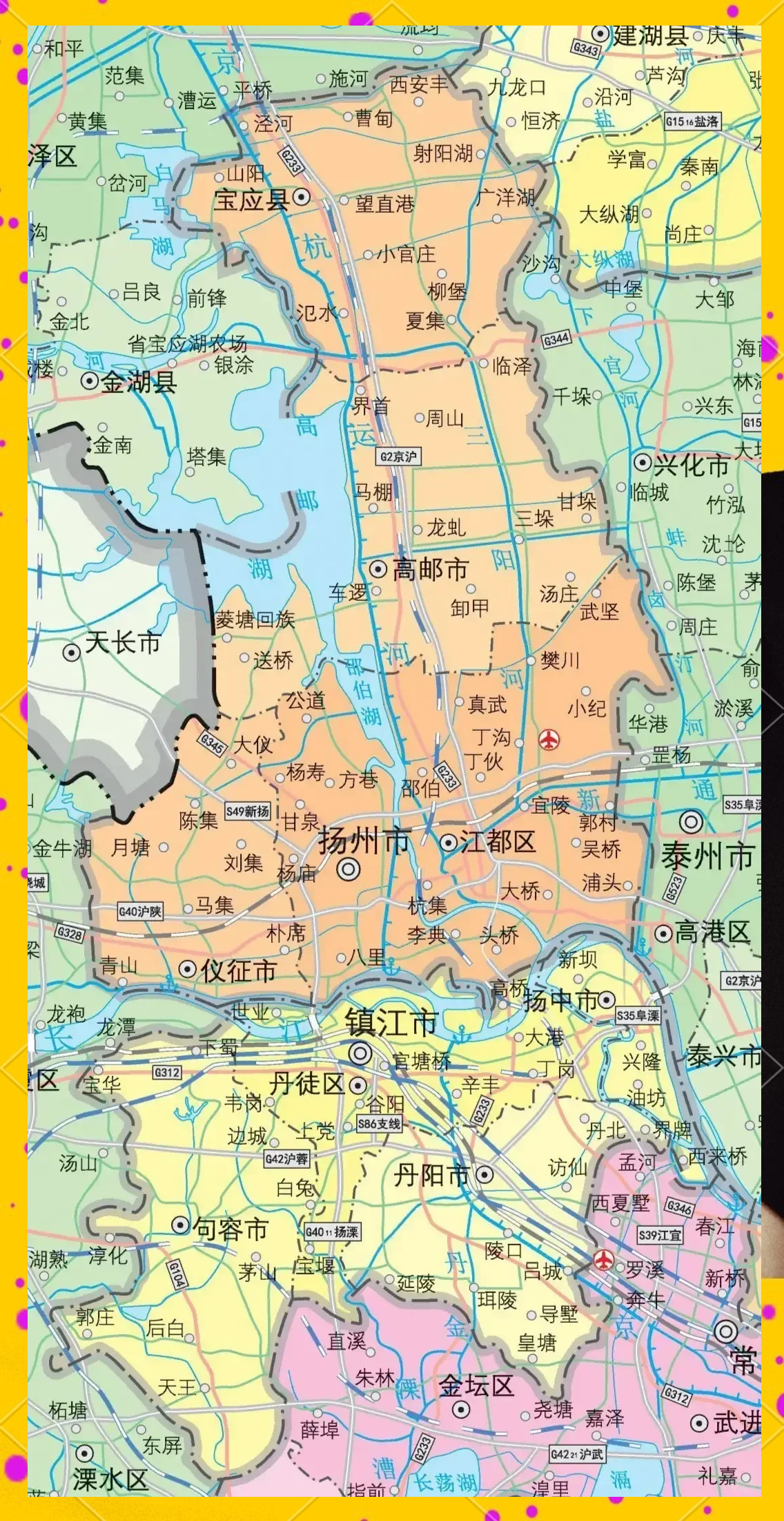 扬州地图