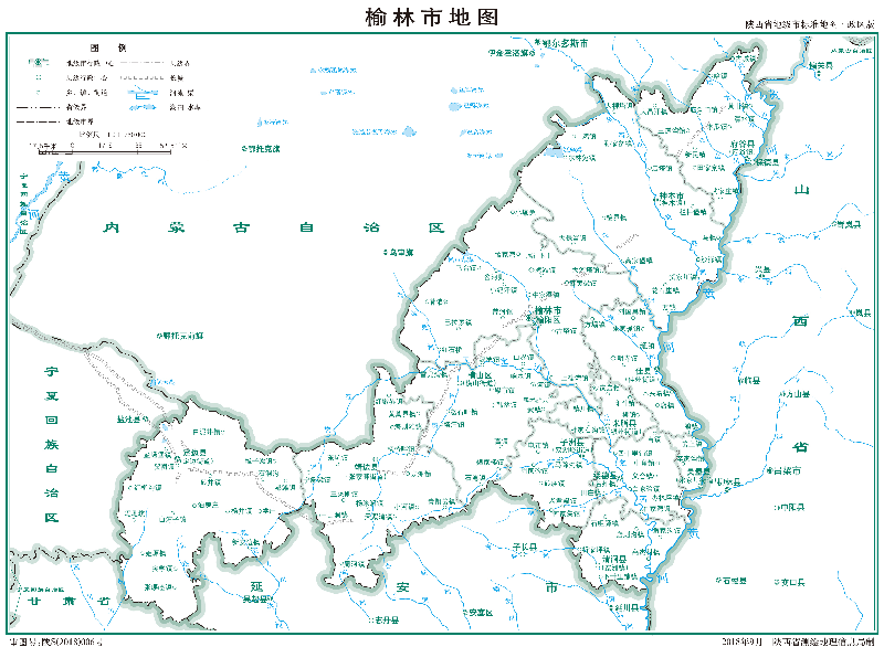 榆林地图