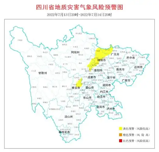 阿坝州地图