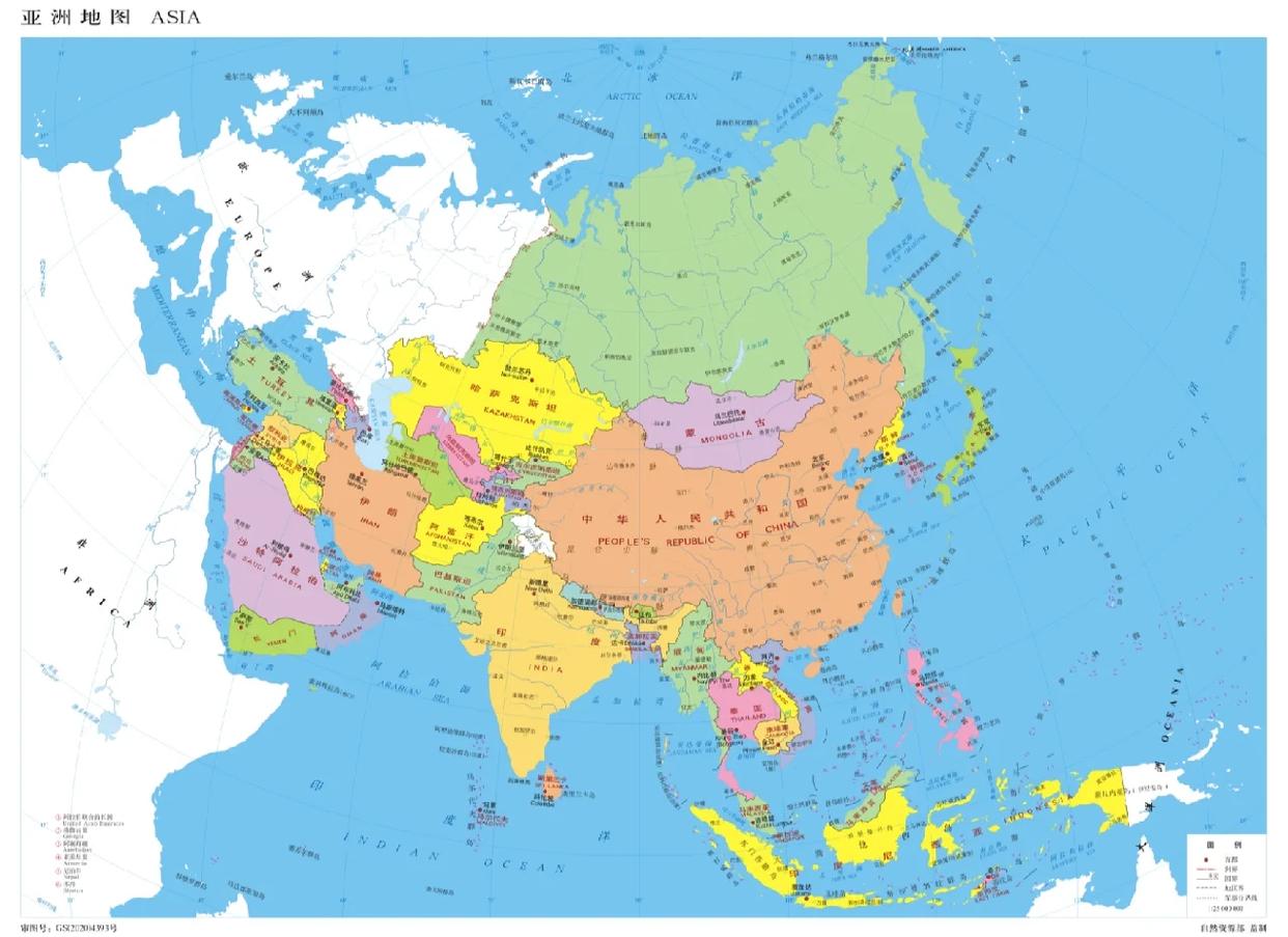 世界地图高清版大图片