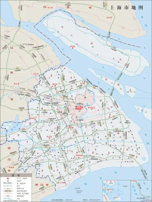 上海地图全图高清版大图
