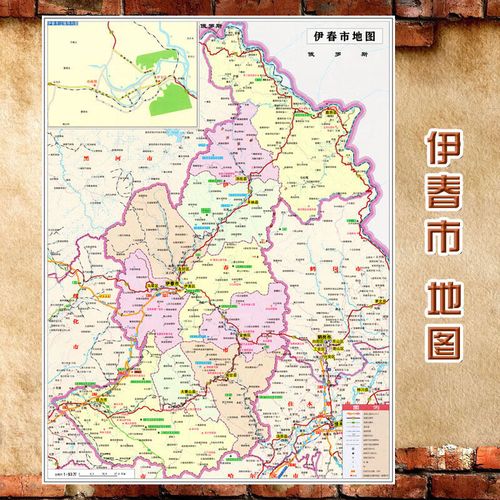 伊春地图