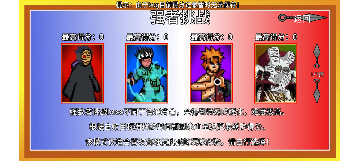 像素火影u鼬神最终版2025游戏