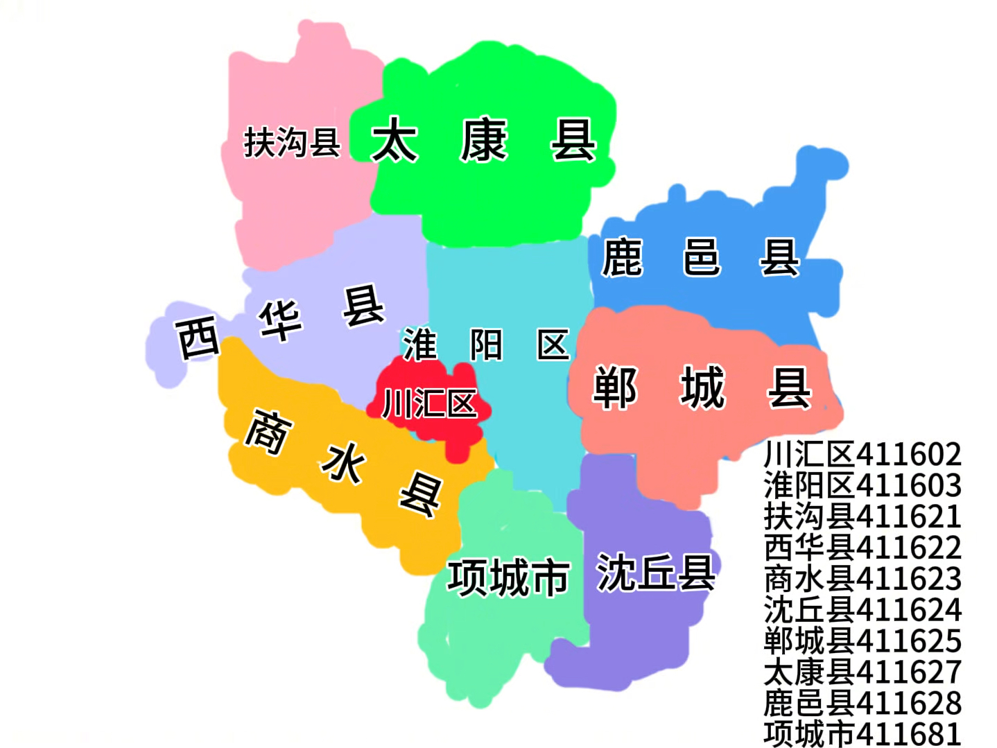 周口市地图