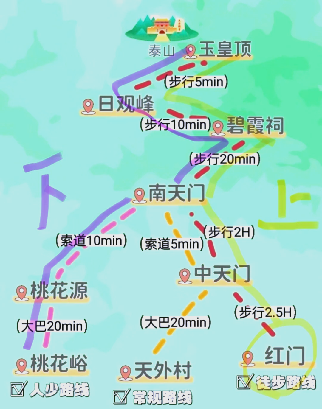 泰山地图
