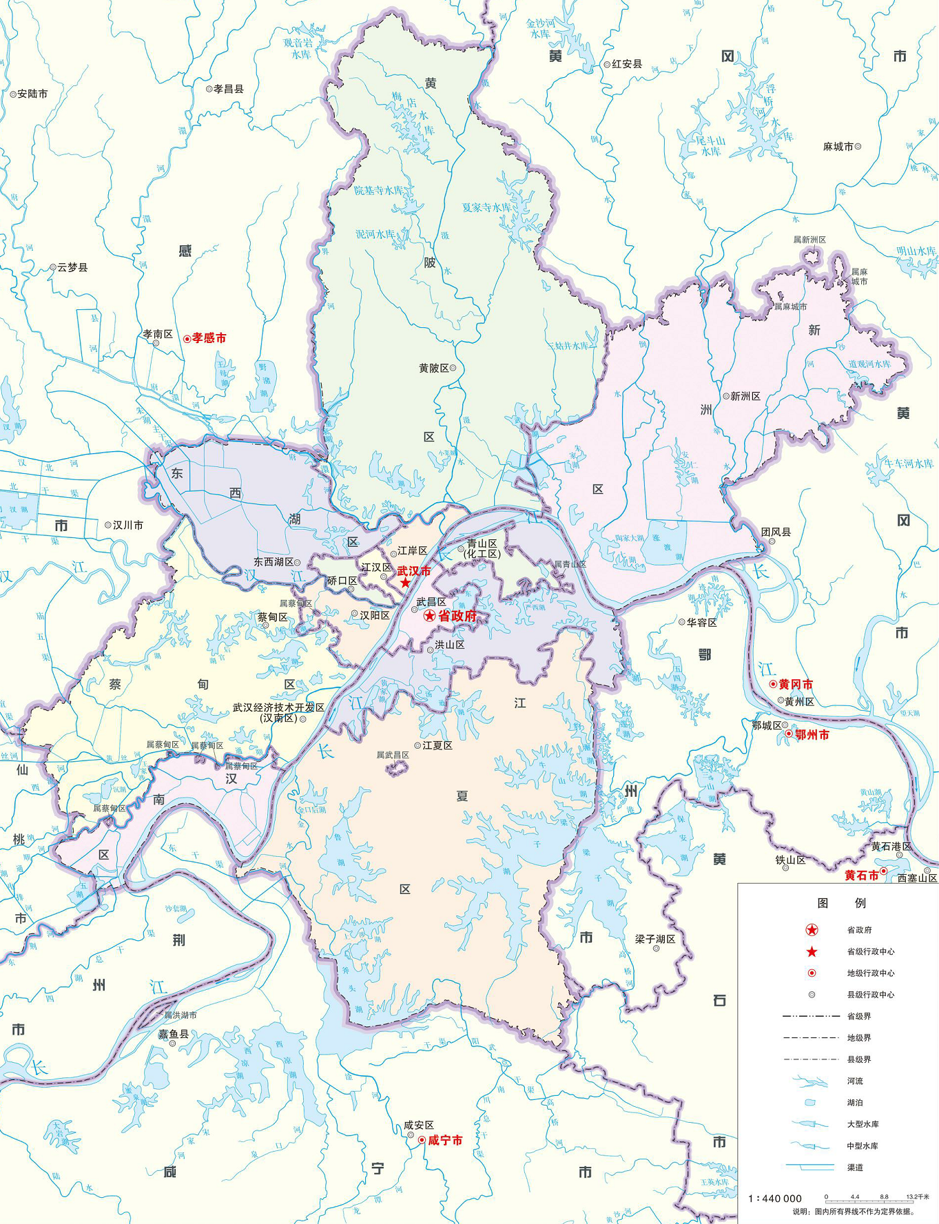 武汉市地图最新版