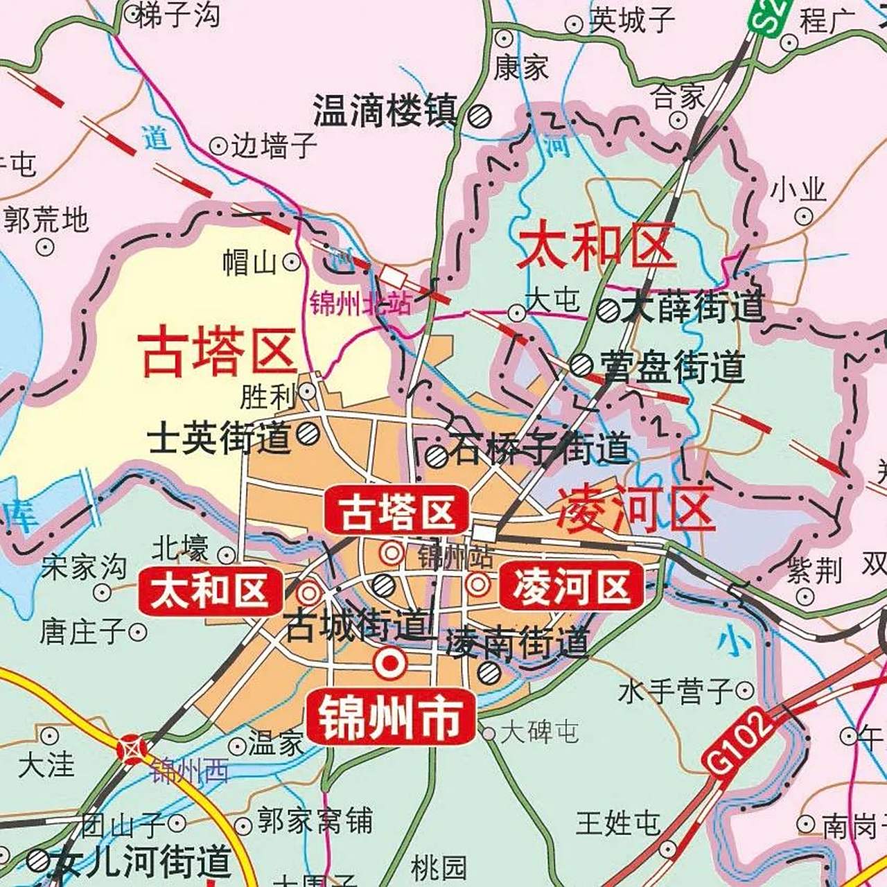 锦州地图