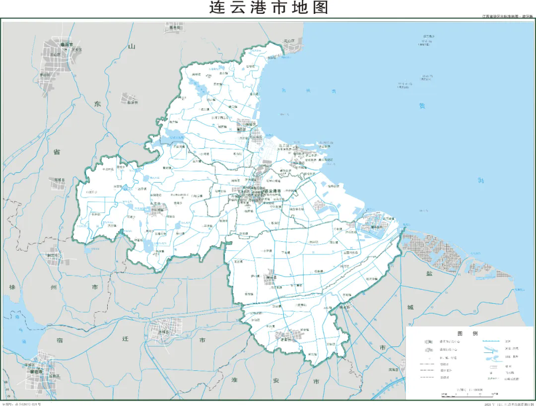 江苏13市地图