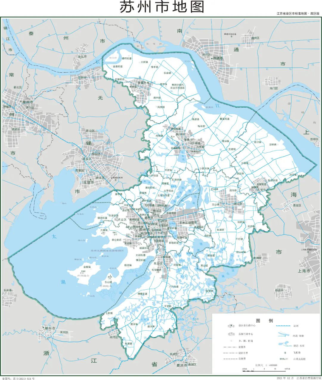 江苏13市地图