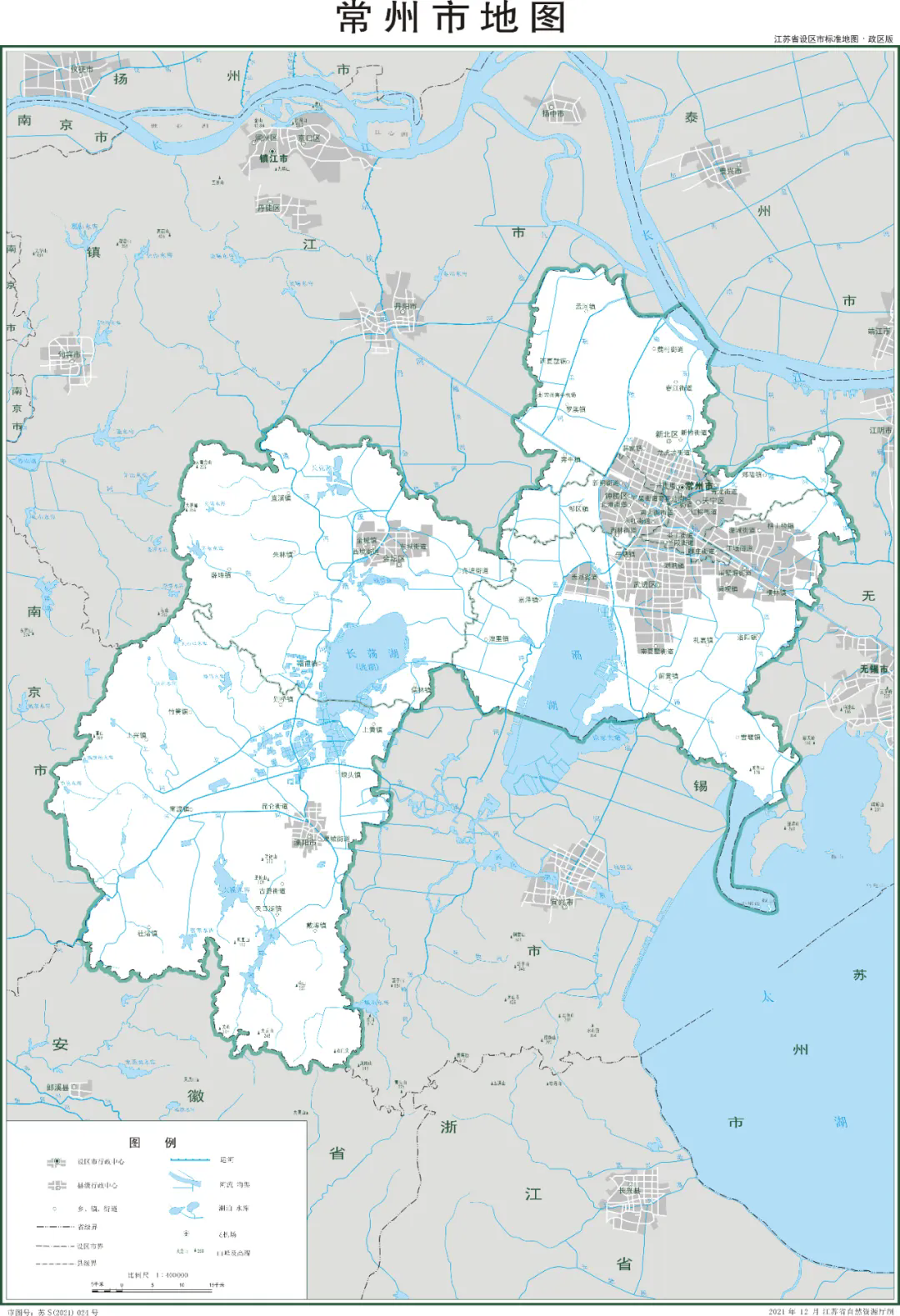 江苏13市地图