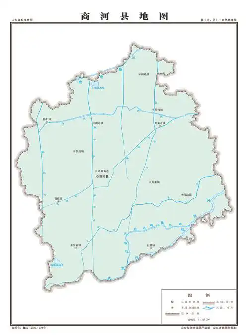 商河地图