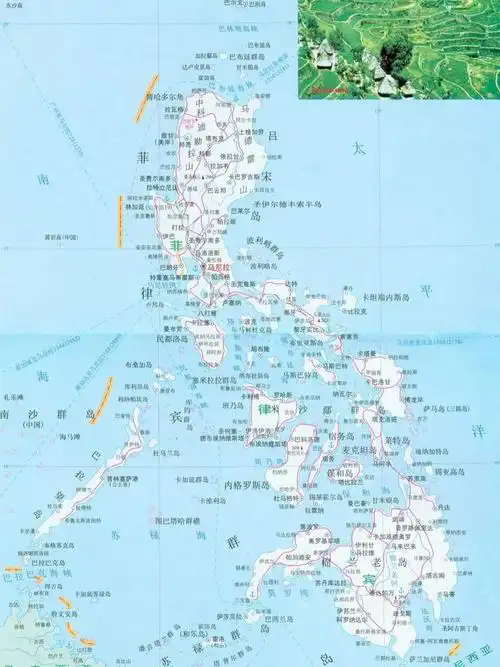 菲律宾国家地图