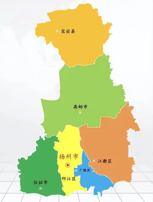 扬州地图全图高清版