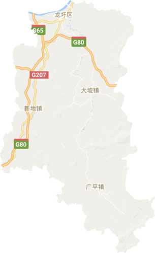 龙圩区地图