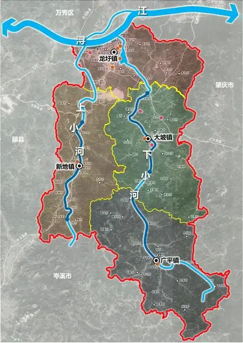 龙圩区地图