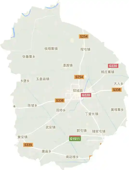 郓城地图