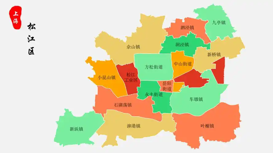 松江区地图高清