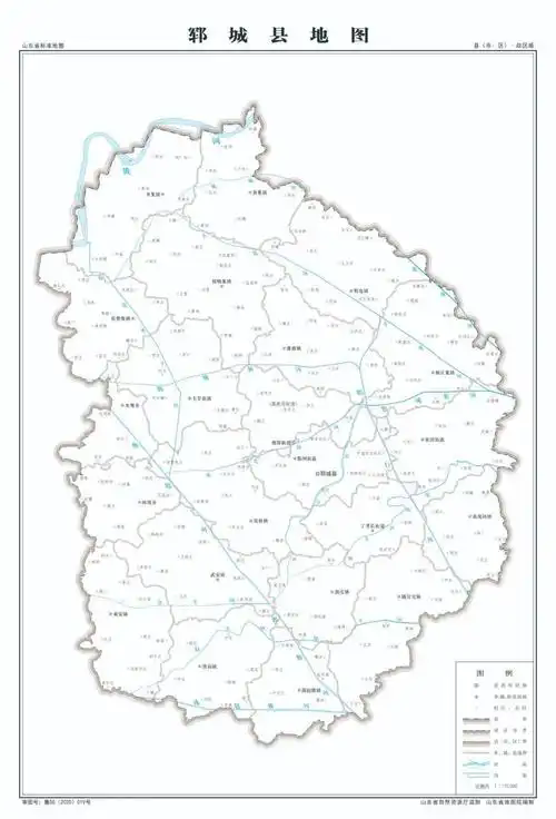 郓城地图