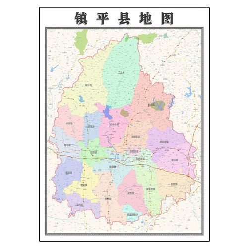南阳市镇平县地图