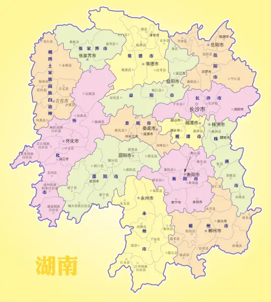 湖南市地图