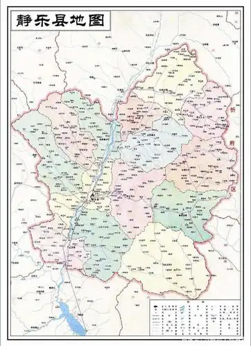 山西静乐县地图