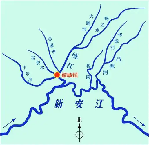 新安江地图