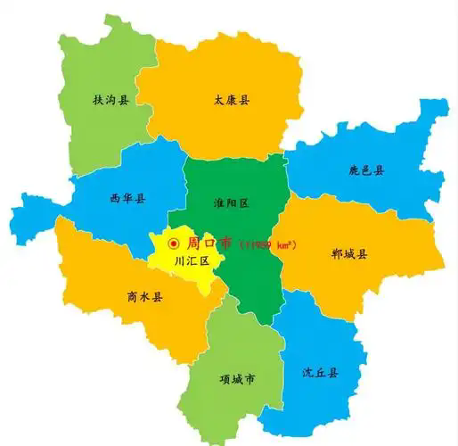 周口地图高清全图