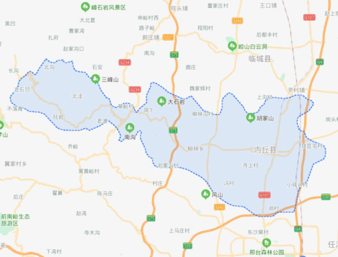 邢台内丘县地图