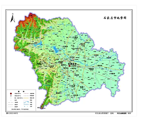 地图石家庄