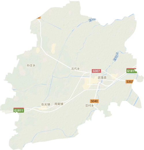 武强地图
