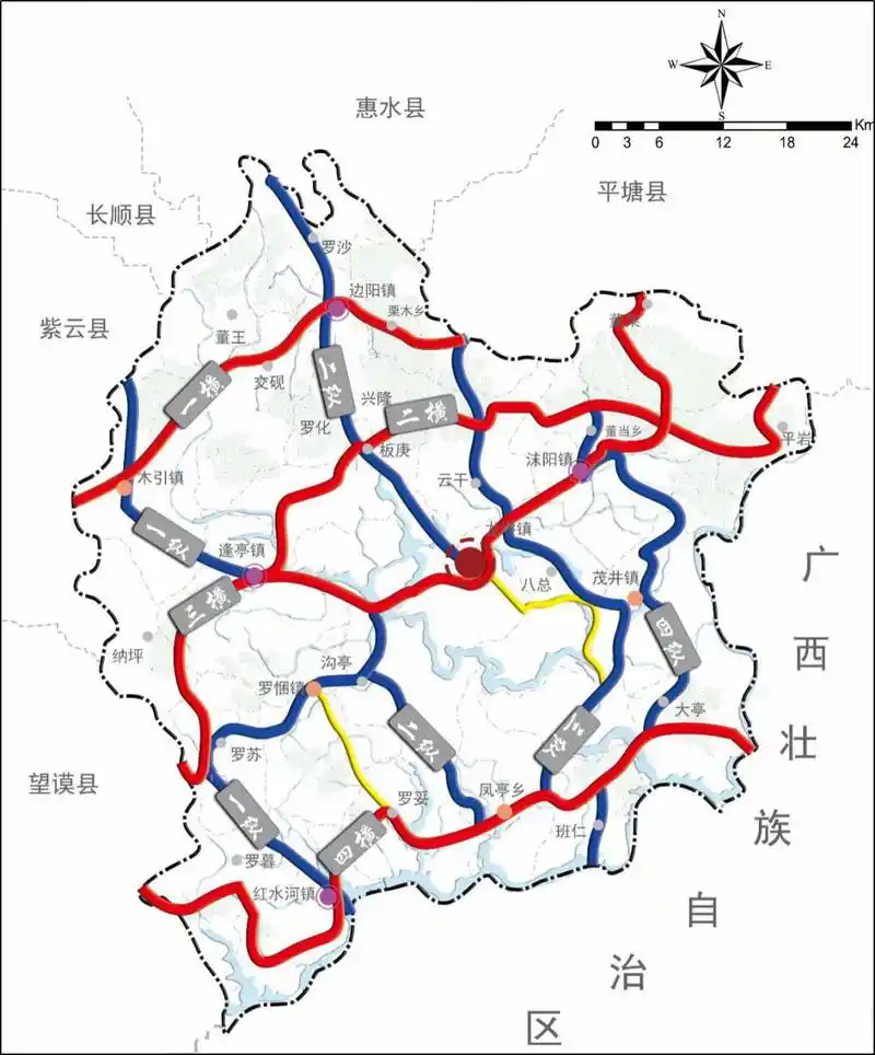 贵州罗甸地图