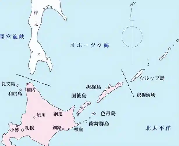 南千岛群岛地图