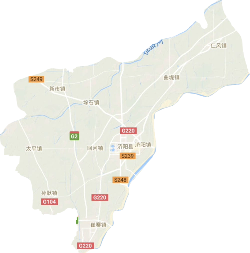 济阳县地图