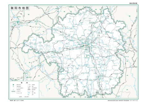 衡阳地区地图