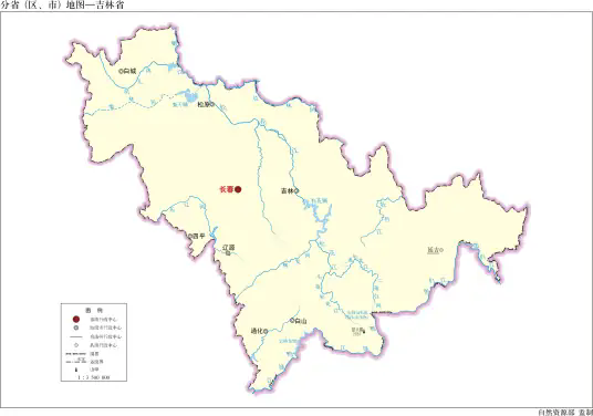吉林地图高清