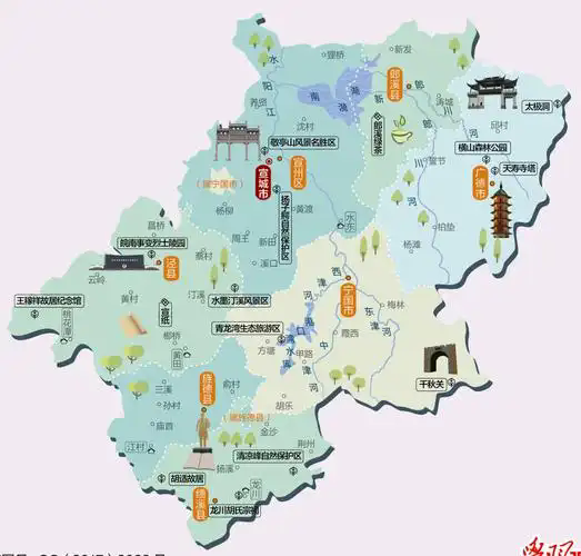 宣城市地图全图