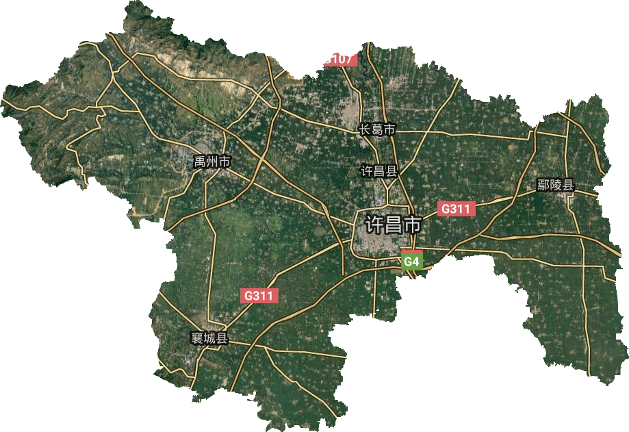 许昌地图全图