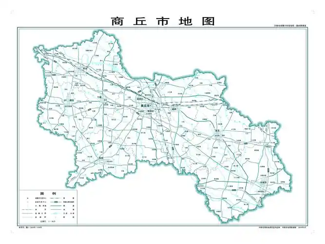 河南商丘地图全图