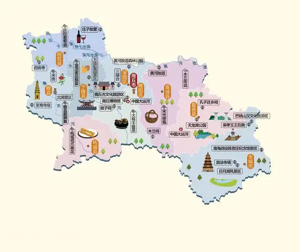 河南商丘地图全图