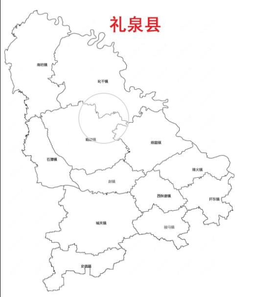 陕西省礼泉县地图