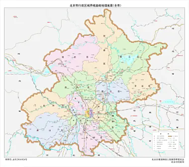 北京地图全图